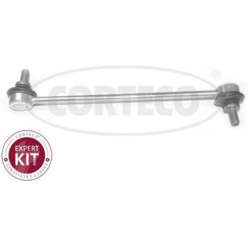 Bieleta de suspensión CORTECO 49398486 - Estabilizador, compatible con diversos modelos de vehículos, fabricada en materiales de alta calidad para mayor durabilidad y rendimiento, incluye bujes y arandelas para una instalación sencilla
