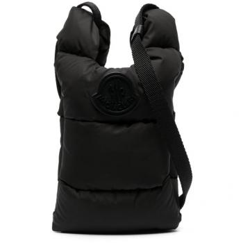 Moncler Women's Legere Messenger Bag in Black | J209B5L00022M2170 Color 999, Black Shoulder Bag for Women, ONE SIZE