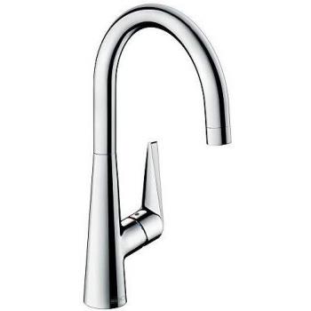 Hansgrohe 72810000 Talis S 260 grifo de cocina con caño giratorio 110º, 150º y 360º, cromo