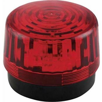 Lámpara Estroboscópica Velleman - Color Rojo - 12 Vdc - ø 100 Mm