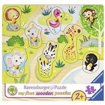 Ravensburger - My First Puzzle, Vamos al Zoológico