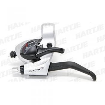 Maneta Shimano Tourney ST-TX800 Plateada, Izquierda, 3 Velocidades, 2 Dedos