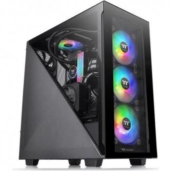 Thermaltake Divider 300 TG Midi Tower Negro con Cristal Templado y USB 3.0