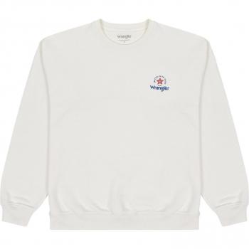 Wrangler Men's Regular Fit Logo Crewneck Sweatshirt