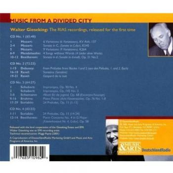 Beethoven, Debussy, Mendelssohn etc