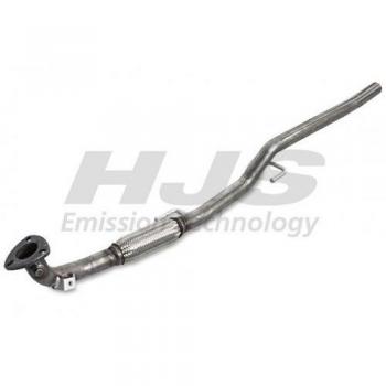 Tubo de escape HJS 91 11 1538 para VOLKSWAGEN Polo IV, SEAT Ibiza 3 y SKODA Fabia I