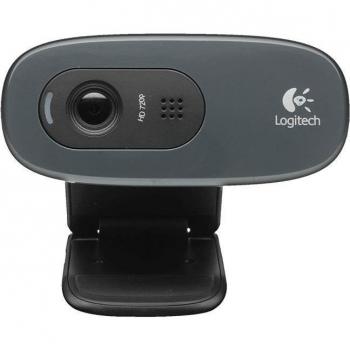 Cámara Web Logitech C270 HD 3 MP 1280 x 720 Pixeles USB 2.0 Negra