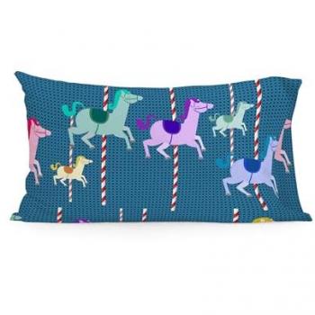 Funda de Almohada Multicolor Nanny 50x75 cm 100% Algodón Calidad 150