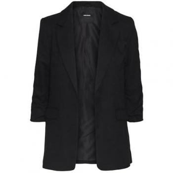 Blazer 3/4 de Mujer Vero Moda Frida Regular Fit Negro