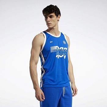 Reebok Myt Bball Tank Camiseta, Hombre, humblu, L