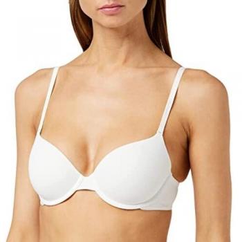 Triumph Women's Underwired T-Shirt Bra Body Make-Up WHP, White, Size 80C