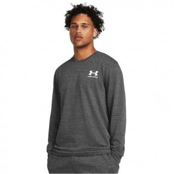Under Armour Men's Rival Terry Relaxed Fit Sweatshirt in Gray