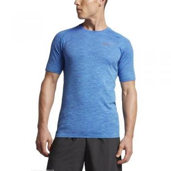Nike M NK DF Knit Top SS manga corta unidad superior, Hydrogen Azul/häher Azul, XL