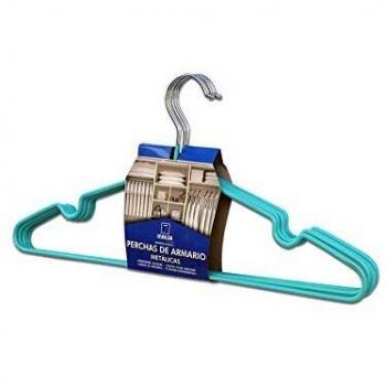 Inalsa Set 5 Percha, Azul, 26 cm