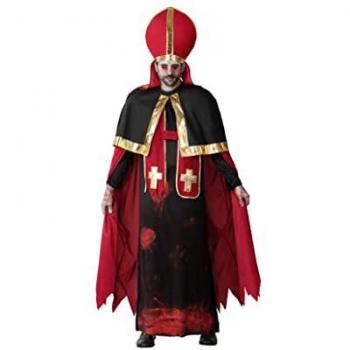 Disfraz para Adultos Cardenal Sangriento Poliéster XL Multicolor 4 Piezas
