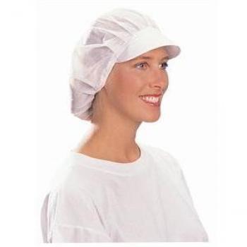 Sombrero con visera para cocinero Whites Chefs Apparel B226, talla única
