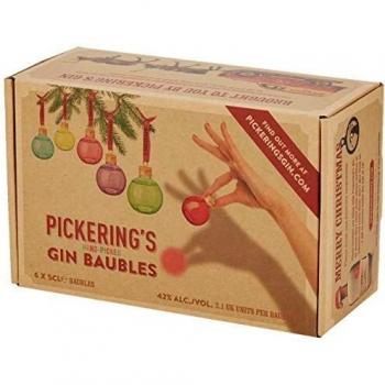 Gin Pickering's Esferas Navideñas 42% Vol. 6x0,05l en Caja Regalo