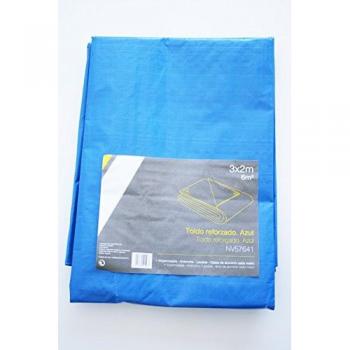 TOLDO MULTIUSO NIVEL REFORZADO 115G/M2 POLIETILENO AZUL 08X12MT NV63426