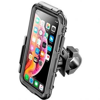 Interphone CellularLine SM - Soporte de Moto para iPhone XS MAX, Black