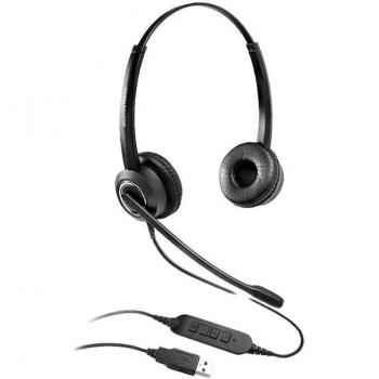 Grandstream GUV3000 HD USB Wired Headset for Office and Call Center