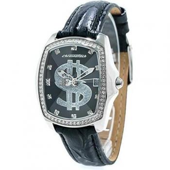 Chronotech Women's Analog Quartz Watch with Leather Strap CT7896LS-103 (33 mm)
