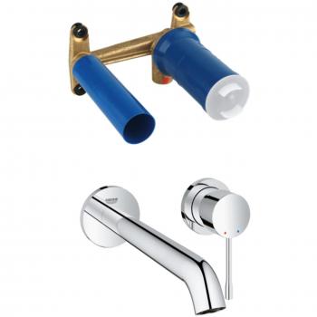 Mezclador Monomando de Lavabo 2 Agujeros Tamaño L Cromo Grohe Essence