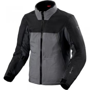Chaqueta textil de motocicleta REV'IT! Echelon GTX Gris-Negro