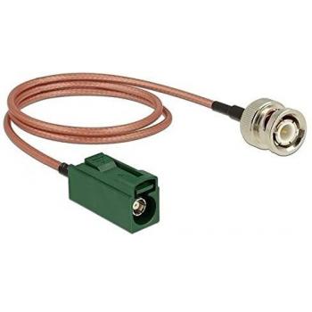 Cable de Antena FAKRA E hembra a conector BNC RG-316 50 cm