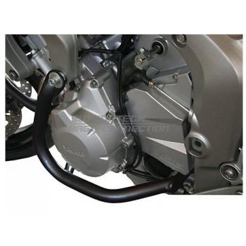 SW-MOTECH - Barra antivuelco, color negro para Yamaha FZ 6 / Fazer