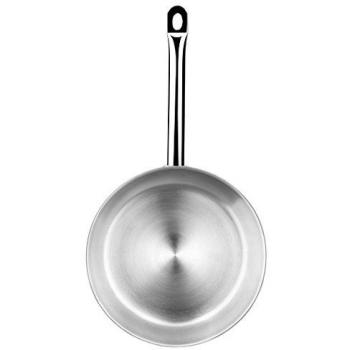 Sartén de acero inoxidable sin antiadherente de 24 cm Chef Monix
