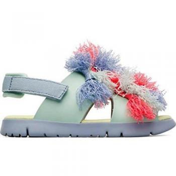 Camper TWS Kids, Sandalias de Talón Abierto Niños, Verde