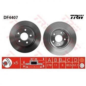 TRW DF4407 Brake Disc