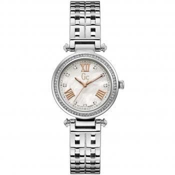 Reloj para Mujer Analógico de Cuarzo con Brazalete de Acero Inoxidable y Correa de Silicona Prime Chic Time for Fun
