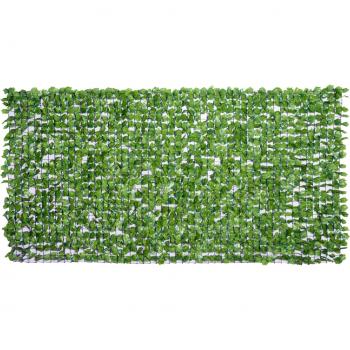 Seto Artificial en Rollo 3x1,5 m para Valla Balcón Barandilla Valla de Privacidad Planta Decorativa PE