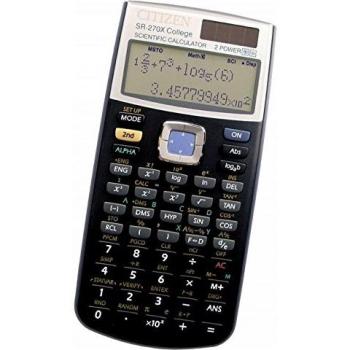 Citizen SR-270X College - Calculadora científica, negro