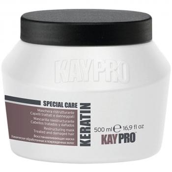 KAYPRO Keratin Mascarilla reestructurante 500ml para cabello tratado y dañado