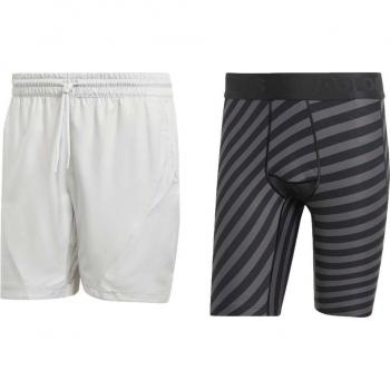 Pantalón corto de tenis adidas 2in1 Pro para hombres