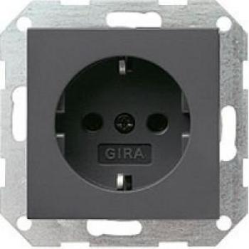Gira 418828 Anthracite Schuko Socket Outlet System 55