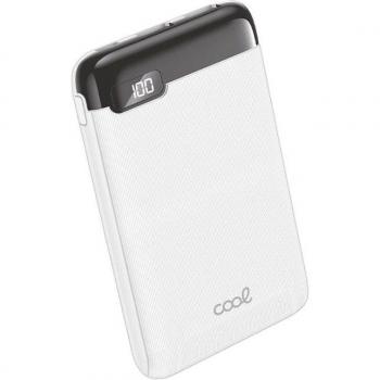 Cool Bateria Externa Power Bank 5000 mAh Display 10W Blanca