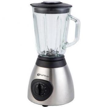 Grunkel BAT-615 INOX Batidora de vaso 600W Negro, Acero inoxidable - Licuadora