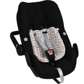 Funda para cojín reductor de silla de coche compatible con Maxi Cosi Pebble Pro I-Size Jyoko Picnic Vichy