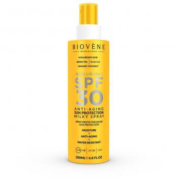 Leche Solar Biovène Hyaluronic Anti-Aging SPF 30 200 ml Antiedad