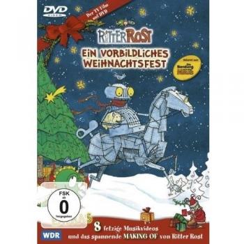 Ritter Rost - Ein vorbildliches Weihnachtsfest: Der TV-Film auf DVD. Als besonderer Leckerbissen mit dabei: Acht fetzige Ritter-Rost-Musikvideos aus der Sendung mit der Maus! [Alemania]