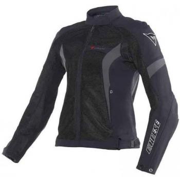DAINESE CRONO TEX LADY AIR JACKET Multicolor negro/negro/gris