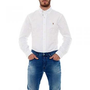 Ralph Lauren Camisa Polo BD PPC Blanca Hombre XL BSR White