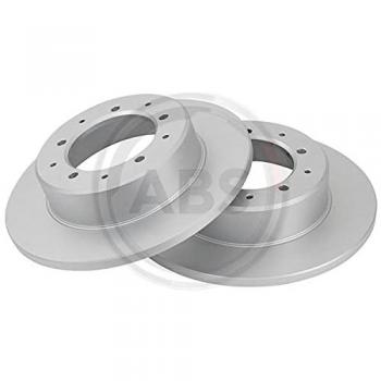 Disco de Freno A.B.S. 15616 Recubierto para Land Rover Defender, Discovery 1 y Range Rover 1 (Caja Contiene 2 Discos)