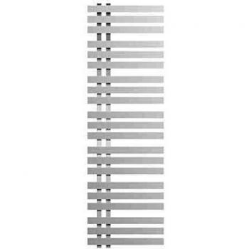 Calentador Eléctrico de Baño Ecd Germany EM Design 500 x 1600 mm Blanco con Varilla De Calefacción 1200W Gran Capacidad Toallero Panel Radiador De Baño