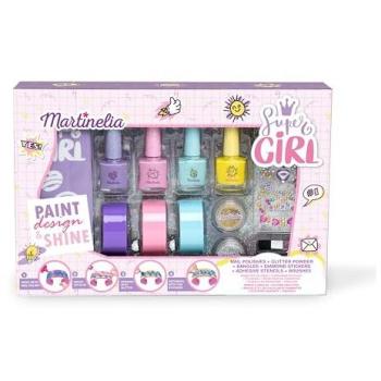Lote de Uñas y Pulseras Super Girl Martinelia 13 pz