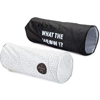 Beeztees K&Bz Túnel Gato para Jugar Orion Negro64X25X25 2000 g