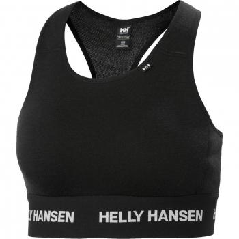 Helly Hansen Women's Lifa Merino Midweight Thermal Bra Black XS
